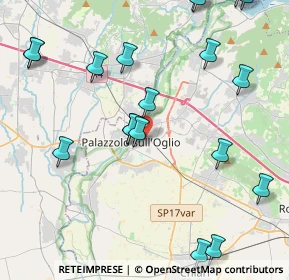Mappa , 25036 Palazzolo sull'Oglio BS, Italia (5.3945)