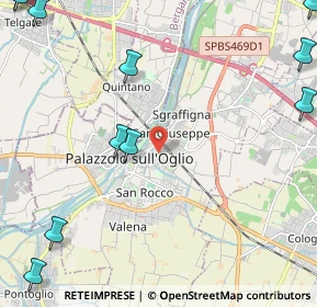 Mappa , 25036 Palazzolo sull'Oglio BS, Italia (3.75688)