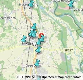 Mappa Via delle Industrie, 28047 Oleggio NO, Italia (1.95091)