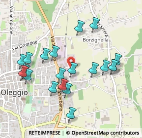 Mappa Via delle Industrie, 28047 Oleggio NO, Italia (0.4915)