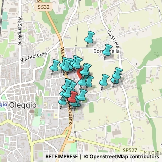 Mappa Via delle Industrie, 28047 Oleggio NO, Italia (0.28966)