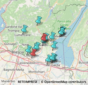 Mappa Via Salvo D' Acquisto, 25089 Villanuova Sul Clisi BS, Italia (10.282)