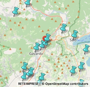 Mappa Via Salvo D' Acquisto, 25089 Villanuova Sul Clisi BS, Italia (5.74211)