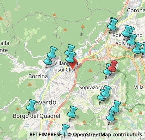 Mappa Via Salvo D' Acquisto, 25089 Villanuova Sul Clisi BS, Italia (2.5635)