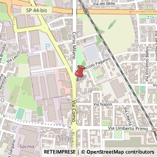 Mappa Corso Milano, 141, 20813 Bovisio-Masciago, Monza e Brianza (Lombardia)