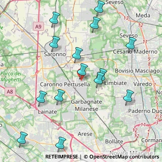 Mappa Via Adige, 20020 Cesate MI, Italia (4.74)
