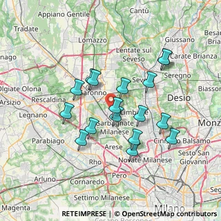 Mappa Via Adige, 20020 Cesate MI, Italia (6.37824)