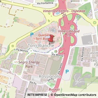 Mappa Via Torri Bianche, 9, 20871 Vimercate, Monza e Brianza (Lombardia)