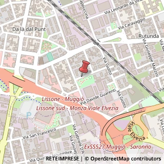Mappa Via Sala Guido, 20851 Lissone MB, Italia, 20851 Lissone, Monza e Brianza (Lombardia)