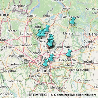 Mappa Via G. Cimabue, 20851 Lissone MB, Italia (7.45846)