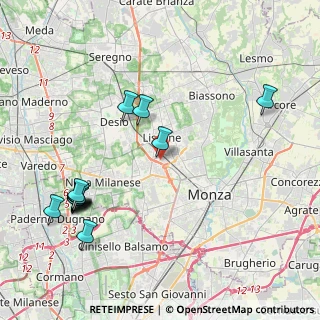 Mappa Via G. Cimabue, 20851 Lissone MB, Italia (4.86286)