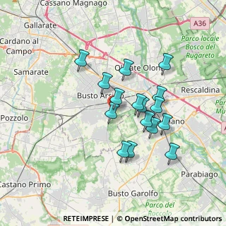 Mappa Via Varzi, 21052 Busto Arsizio VA, Italia (2.98125)