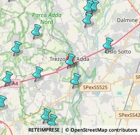 Mappa Via Alessandro Volta, 20056 Trezzo sull'Adda MI, Italia (6.34889)