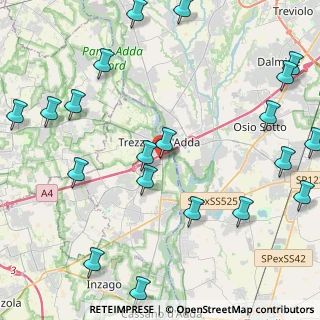 Mappa Via Alessandro Volta, 20056 Trezzo sull'Adda MI, Italia (5.819)