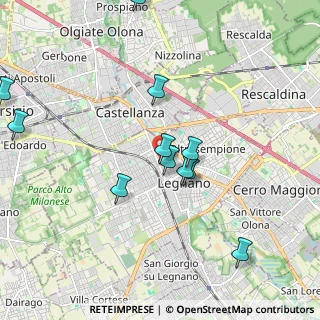 Mappa Via Giuseppe Mazzini, 20025 Legnano MI, Italia (2.04273)