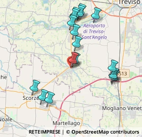 Mappa Via Francesco Petrarca, 31059 Zero branco TV, Italia (4.07)