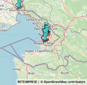 Mappa Via Bembo Francesco, 34015 Muggia TS, Italia (8.96909)