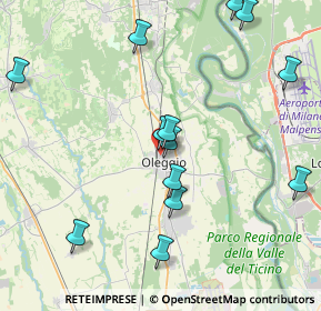 Mappa Via Partigiani, 28047 Oleggio NO, Italia (6.067)