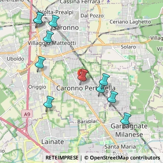 Mappa Via Silvio Pellico, 21042 Caronno Pertusella VA, Italia (2.33909)