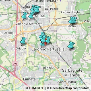 Mappa Via Silvio Pellico, 21042 Caronno Pertusella VA, Italia (2.2345)