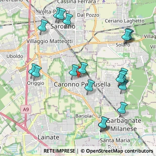 Mappa Largo Donatori Del Sangue, 21042 Caronno Pertusella VA, Italia (2.531)