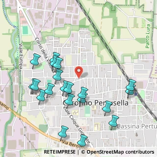 Mappa Largo Donatori Del Sangue, 21042 Caronno Pertusella VA, Italia (0.5575)
