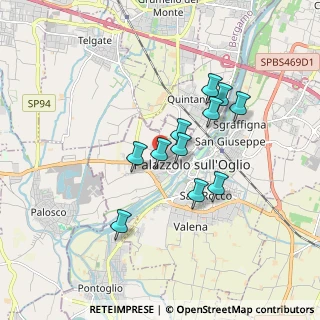 Mappa Via Tagliamento, 25036 Palazzolo sull'Oglio BS, Italia (1.41455)