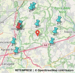 Mappa Via Aldo Moro, 20876 Ornago MB, Italia (4.4)