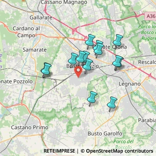 Mappa Via Pio X² Papa Sarto, 21052 Busto Arsizio VA, Italia (3.11357)