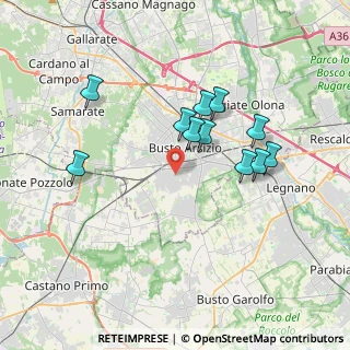 Mappa Via Pio X² Papa Sarto, 21052 Busto Arsizio VA, Italia (3.28364)