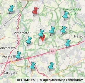 Mappa 20876 Ornago MB, Italia (4.42818)