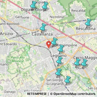 Mappa Via Cesare Balbo, 20025 Legnano MI, Italia (2.55818)