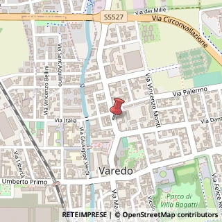 Mappa Via Gaetana Agnesi,  11, 20039 Varedo, Monza e Brianza (Lombardia)