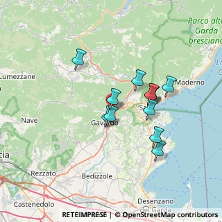 Mappa Viale Brescia, 25089 Villanuova Sul Clisi BS, Italia (5.76333)