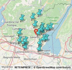 Mappa Viale Brescia, 25089 Villanuova Sul Clisi BS, Italia (10.665)
