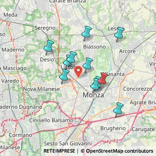 Mappa Via Luigi Boccherini, 20052 Monza MB, Italia (3.04727)