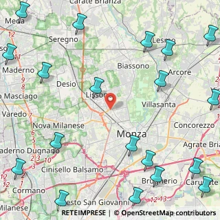 Mappa Via Luigi Boccherini, 20052 Monza MB, Italia (6.945)