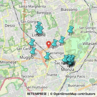 Mappa Via Luigi Boccherini, 20052 Monza MB, Italia (1.87)