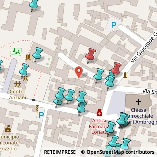 Mappa Via Cavour Camillo Benso, 21015 Lonate Pozzolo VA, Italia (0.08519)