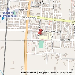 Mappa Via A. Manzoni, 32, 31022 Preganziol, Treviso (Veneto)