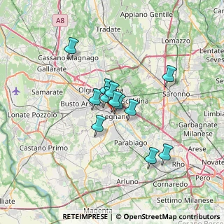Mappa Via Camillo Benso Conte di Cavour, 20025 Legnano MI, Italia (4.78167)