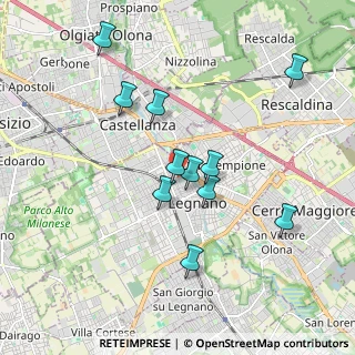 Mappa Via Camillo Benso Conte di Cavour, 20025 Legnano MI, Italia (1.72091)
