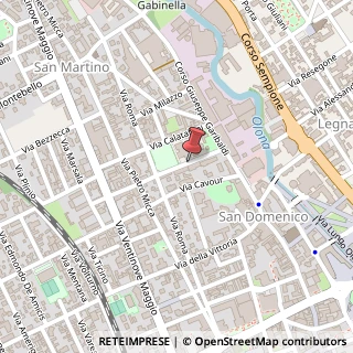 Mappa Via Giuseppe Mazzini,  7, 21057 Legnano, Milano (Lombardia)
