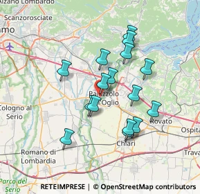 Mappa Via Buffoli, 25036 Palazzolo sull'Oglio BS, Italia (6.08938)