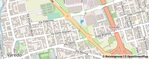Mappa Cesano Maderno