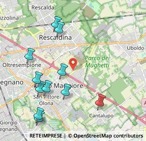Mappa Via Stelvio, 20023 Cerro Maggiore MI, Italia (2.28909)