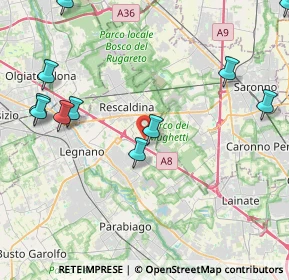 Mappa Via Stelvio, 20023 Cerro Maggiore MI, Italia (5.55667)