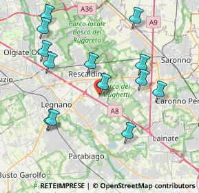 Mappa Via Stelvio, 20023 Cerro Maggiore MI, Italia (4.28077)