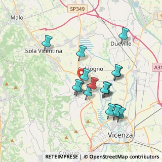 Mappa Strada St. Pasubio, 36030 Costabissara VI, Italia (3.40647)