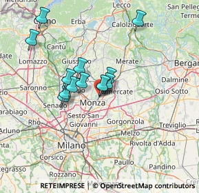 Mappa Via Filippo Turati, 20058 Villasanta MB, Italia (10.88692)